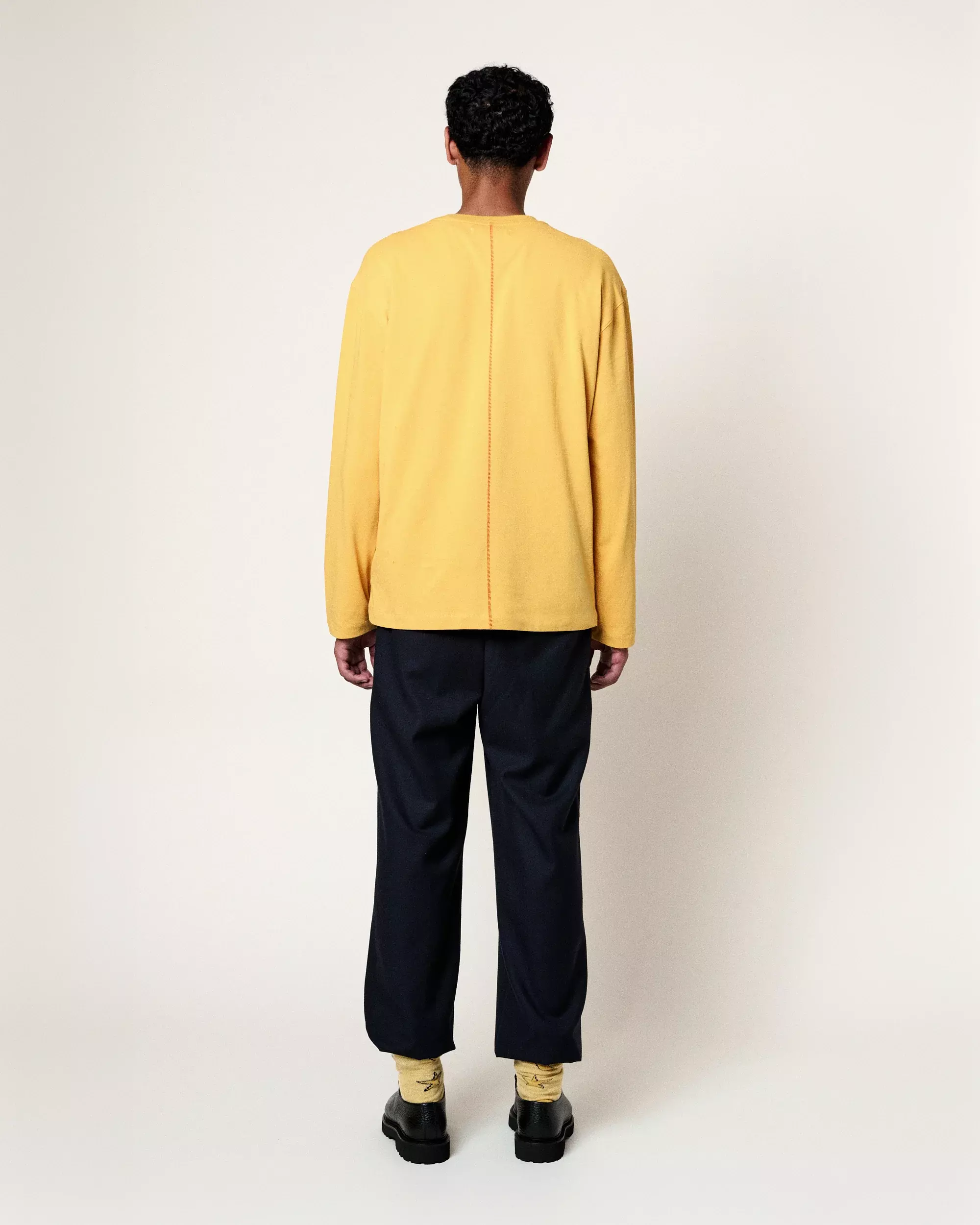 Homecore MKO Long Honey Oversized Longsleeve Herren gelb